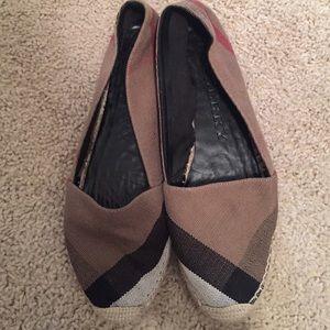 Burberry Espadrilles Size 9.5